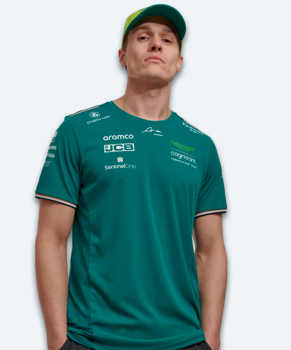 ➜ Camiseta Fernando Alonso Aston Martin F1 Oficial